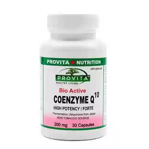 Coenzyme q10 200mg 30cps, provita