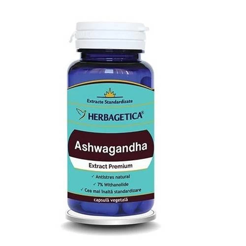 Ashwagandha 60cps, herbagetica