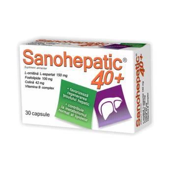 Sanohepatic 40+ 30cps, zdrovit