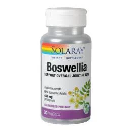 Boswellia 450mg 30cps vegetale solaray, secom