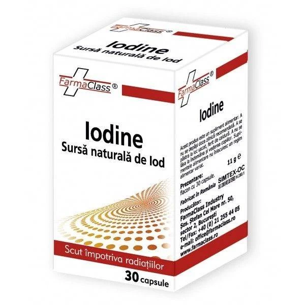 Iodine 30cps, farmaclass