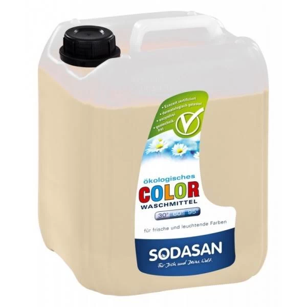 Detergent lichid color Lime, eco-bio, 5L - Sodasan