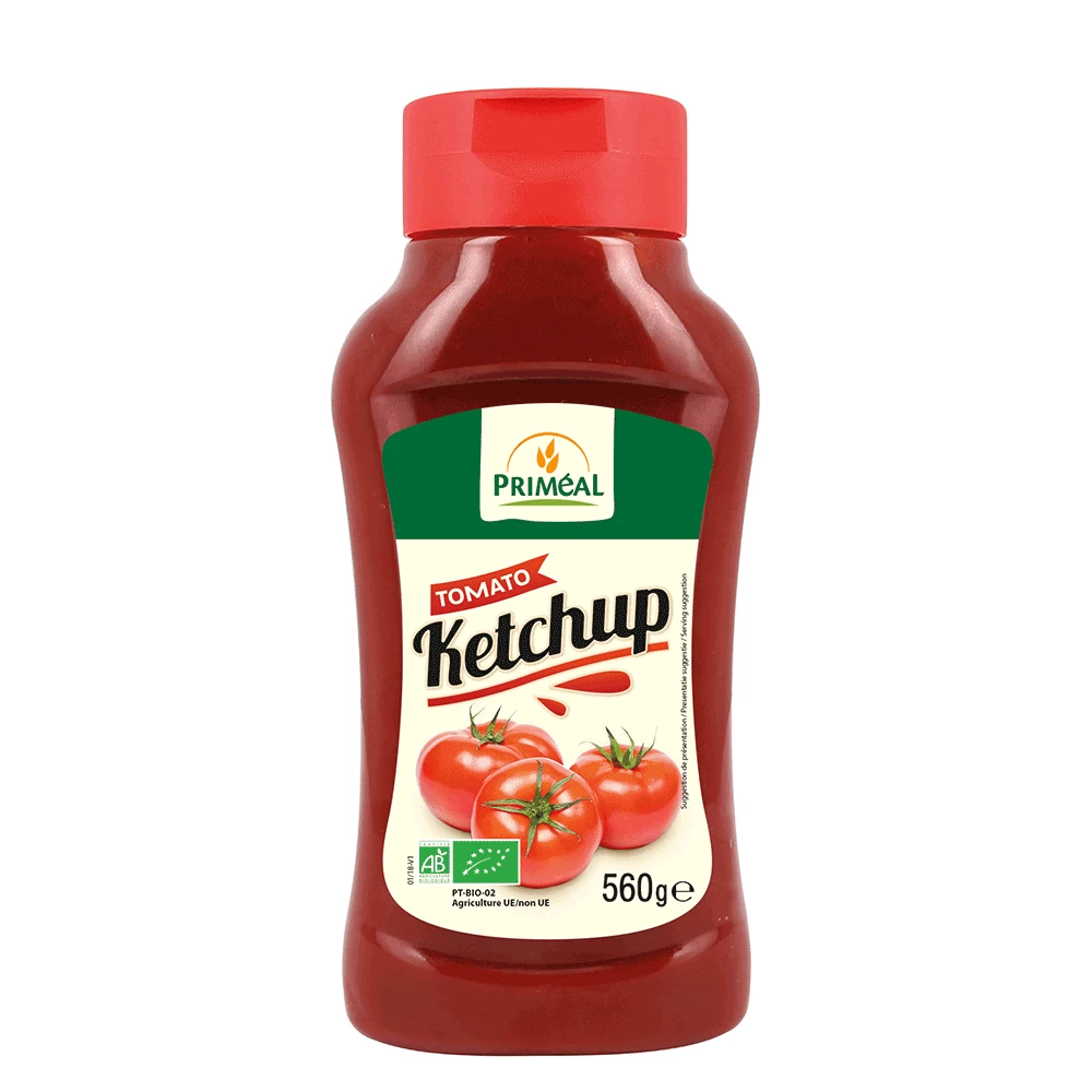 Ketchup , 560g, eco-bio - primeal