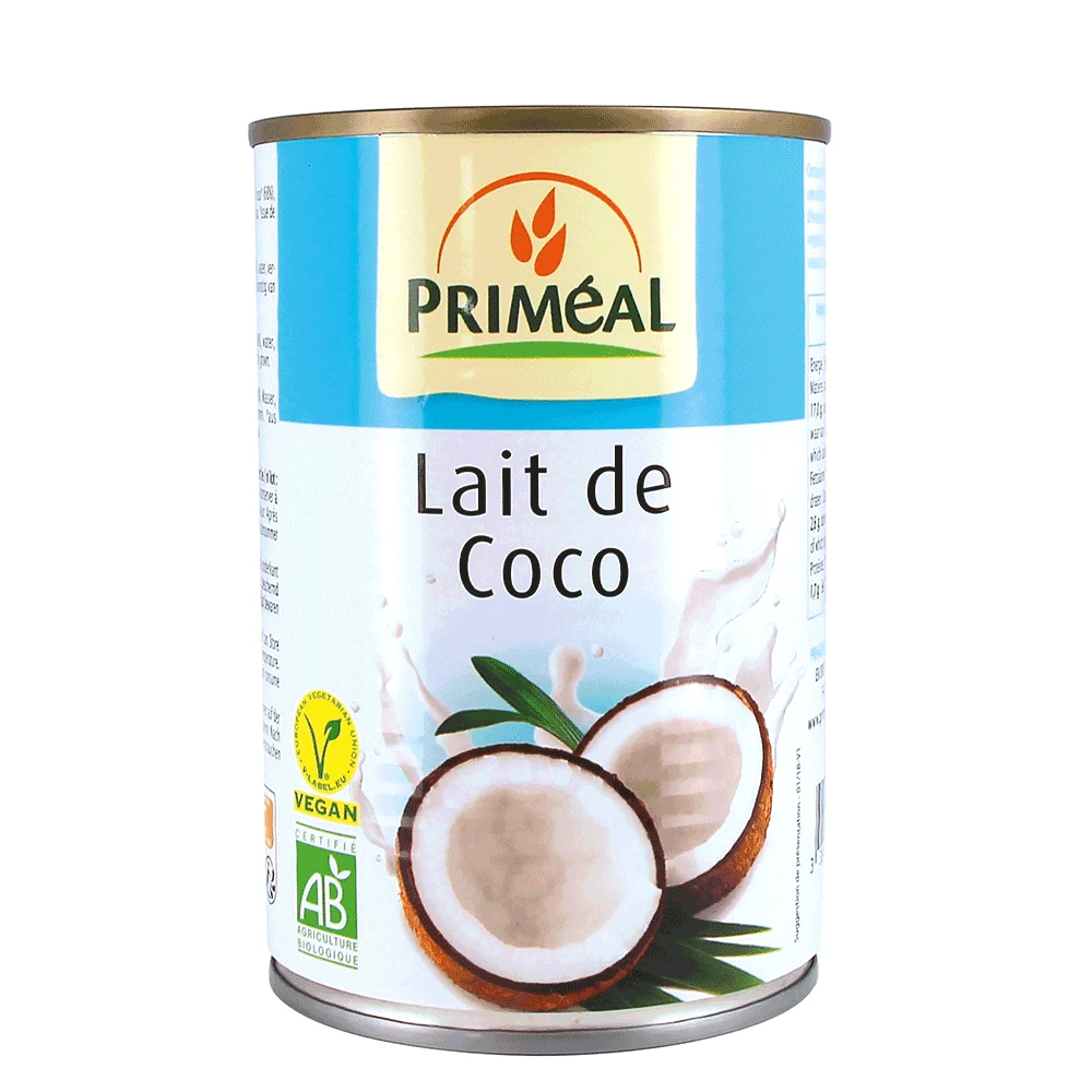 Lapte de cocos , 400ml, eco-bio - primeal