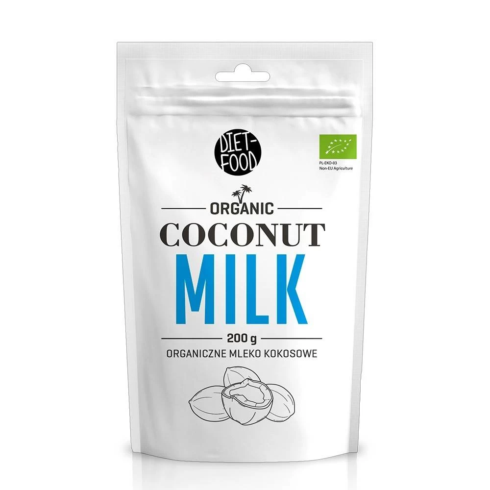 Lapte praf de cocos 200g, eco-bio, diet-food