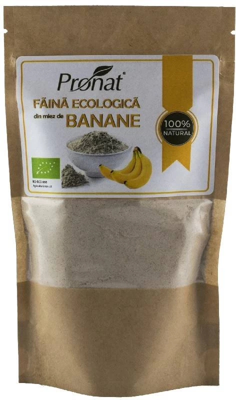Faina eco-bio din banane, 150g, Pronat