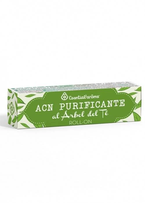 Roll on purificant antiacneic din arbore de ceai acn, 5ml - esential'aroms