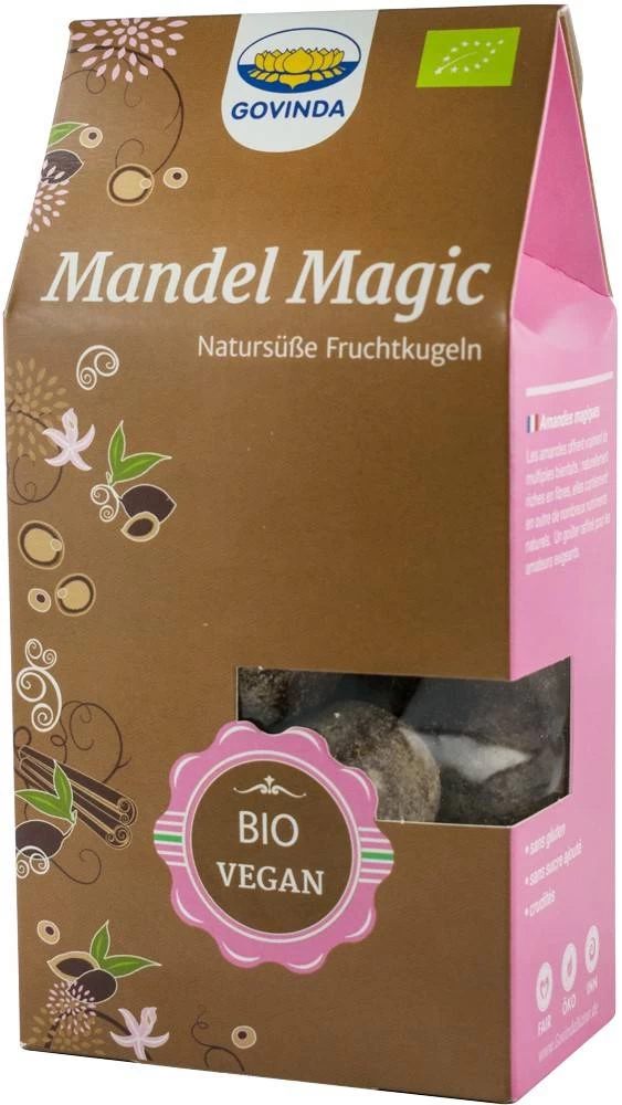 Bilute eco-bio-vegan mandel magic, 120g govinda