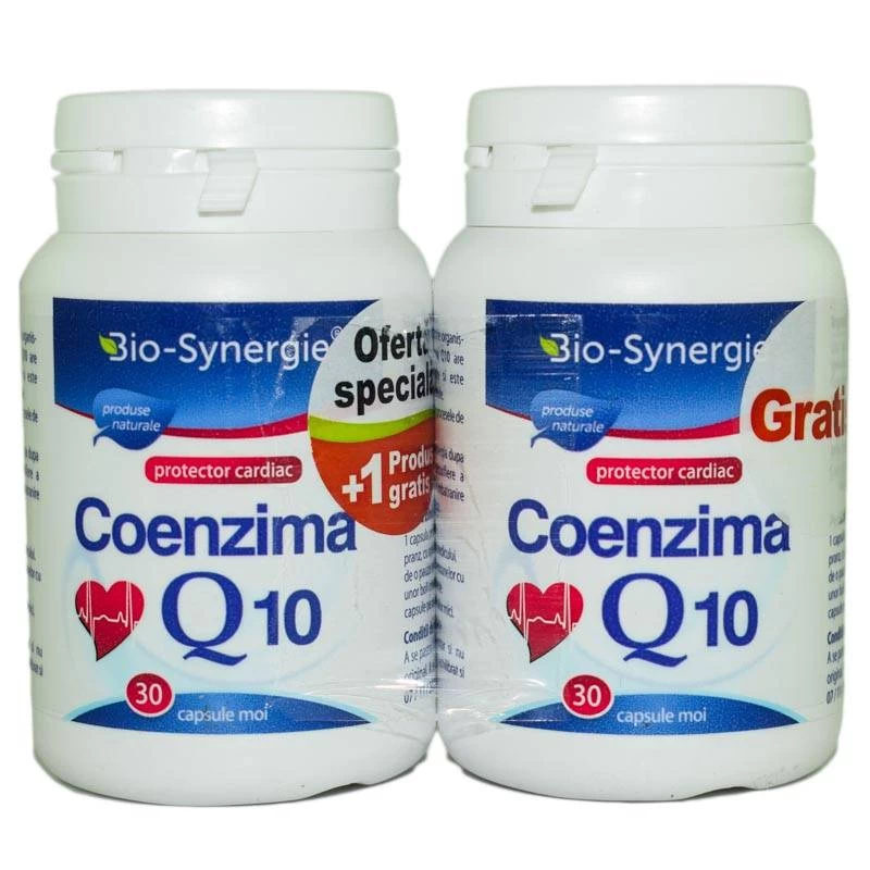 Bio-synergie - Coenzima q10 30mg, 30 cps 1+1 gratis - bio synergie