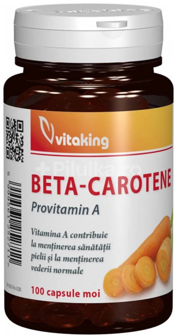 Betacaroten natural, 100 cps - vitaking