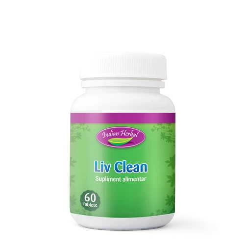 LIV CLEAN, 60 TABLETE - Indian Herbal