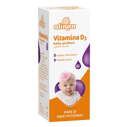 Alinan vitamina d3 baby, 10 ml - fiterman pharma