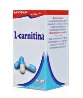 L-carnitina, 40cps - favisan