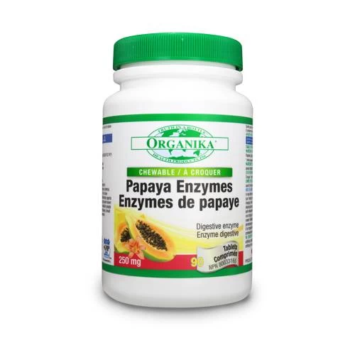 Papaya enzymes, 90tablete - organika