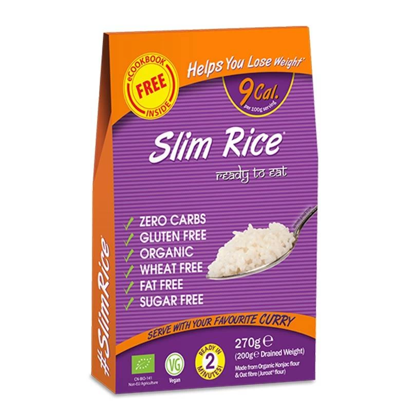 Orez din faina de konjac, eco-bio, 270g - slim rice