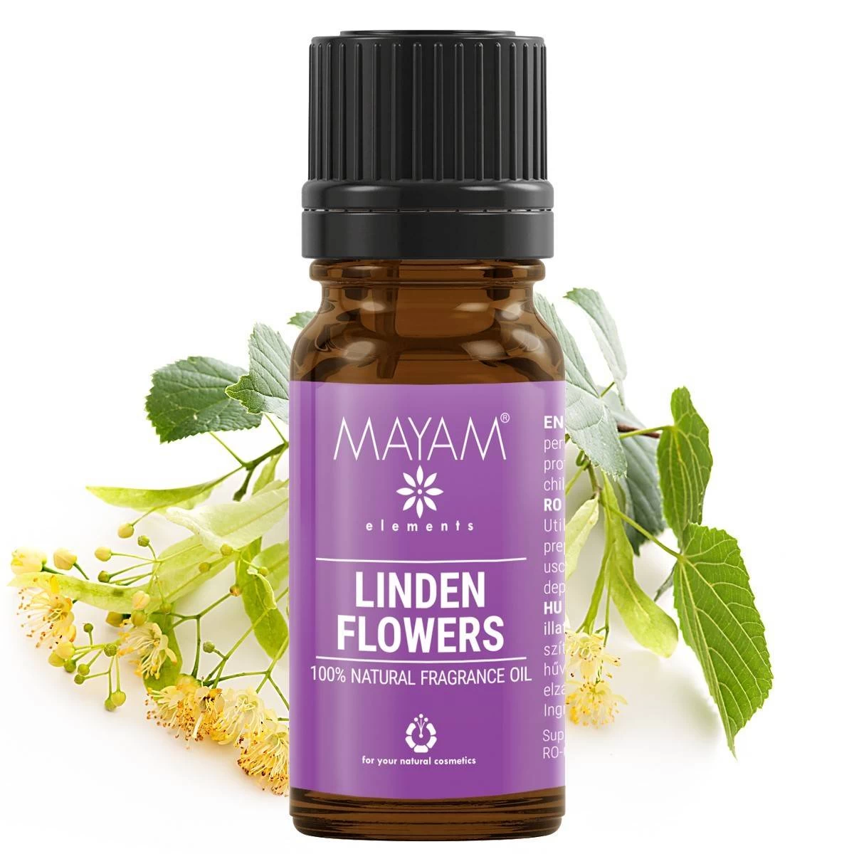 Parfumant natural linden flowers, 10ml - mayam