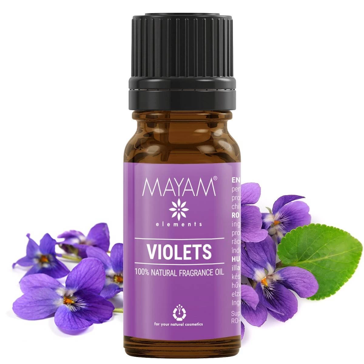 Parfumant natural violets, 10ml - mayam