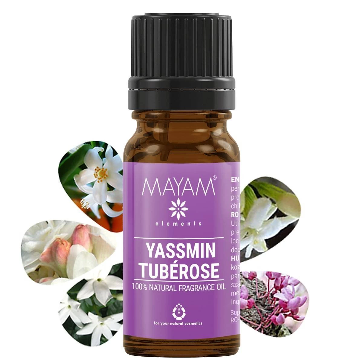 Parfumant natural yassmin tuberose, 10ml - mayam