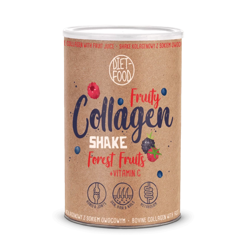 Fruity colagen shake fructe de padure, 300g - diet-food