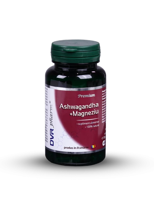 Ashwagandha si magneziu, 60cps - dvr pharm