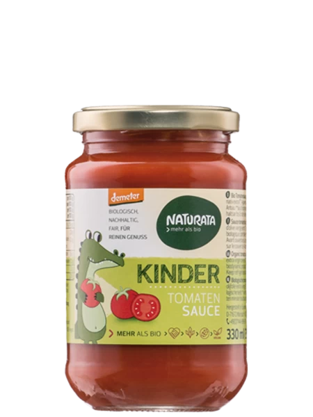 Sos tomate pentru copii, eco-bio, 330ml - naturata