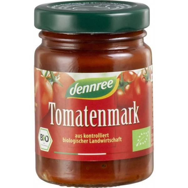 Pasta de tomate 22% substanta uscata, eco-bio, 100g - dennree