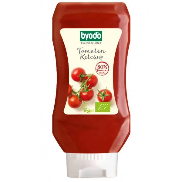 Byodo Premium Ketchup de tomate, fara gluten, eco-bio, 300ml - byodo