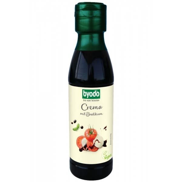 Byodo Premium - Otet balsamic crema cu busuioc, eco-bio, 150ml - byodo