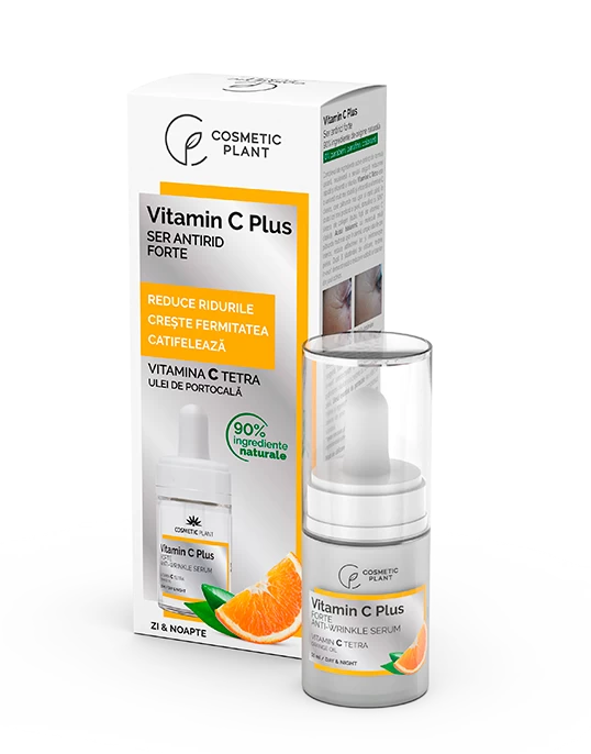 Ser antirid forte cu vitamin c plus, 15ml - cosmetic plant