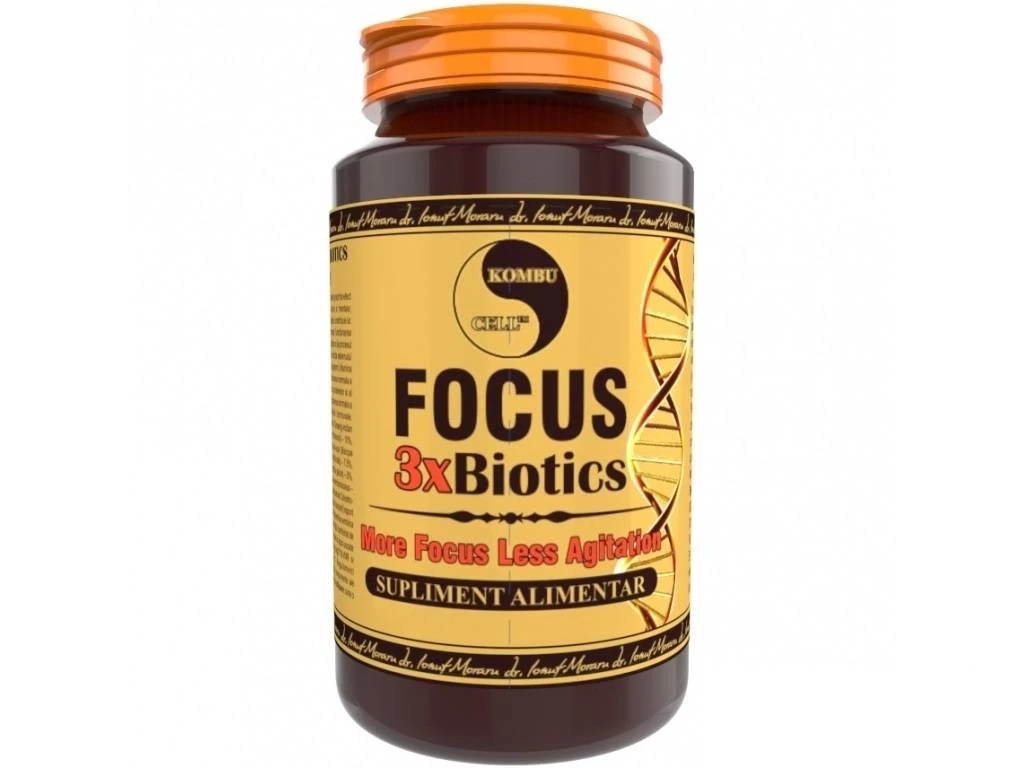 Focus 3xbiotics, 40cps - medica
