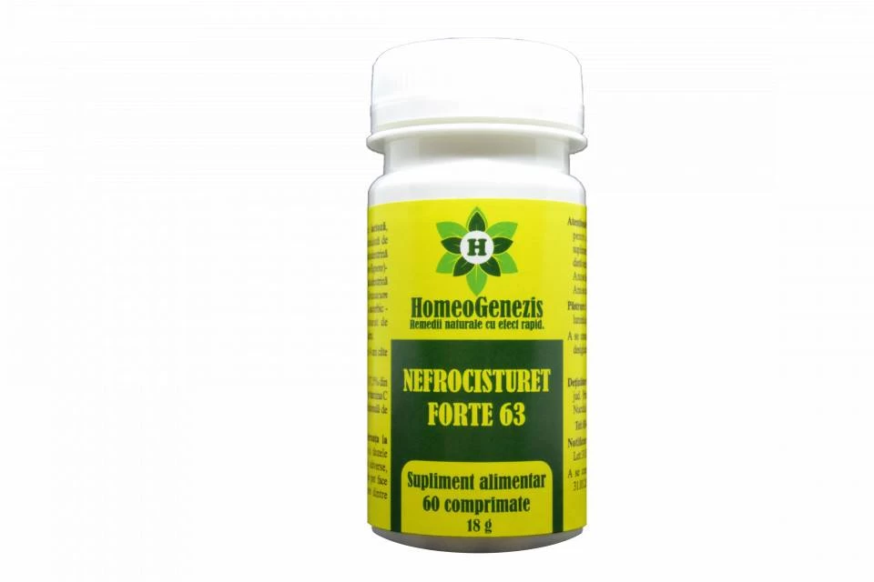 Nefrocisturet forte 63, 60cp - homeogenezis