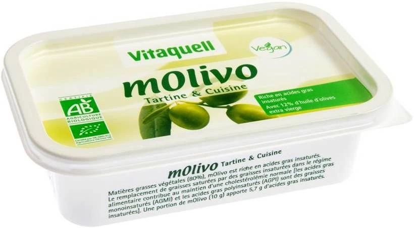 Margarina vegetala tartinabila si pentru gatit, eco-bio, 250g - vitaquell