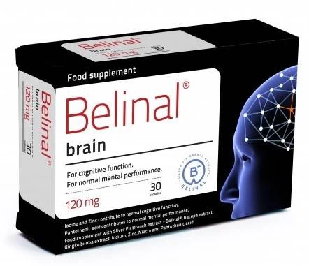 Brain, 120mg, 30cps - belinal