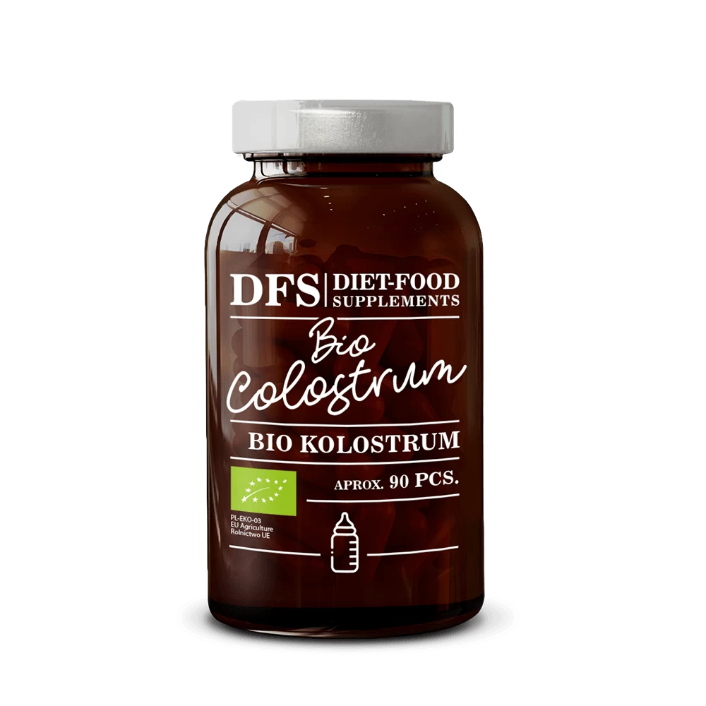 Colostrum, eco-bio, 90cps - diet-food