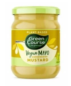 Sos de maioneza vegan cu mustar si hrean, 240g - green course