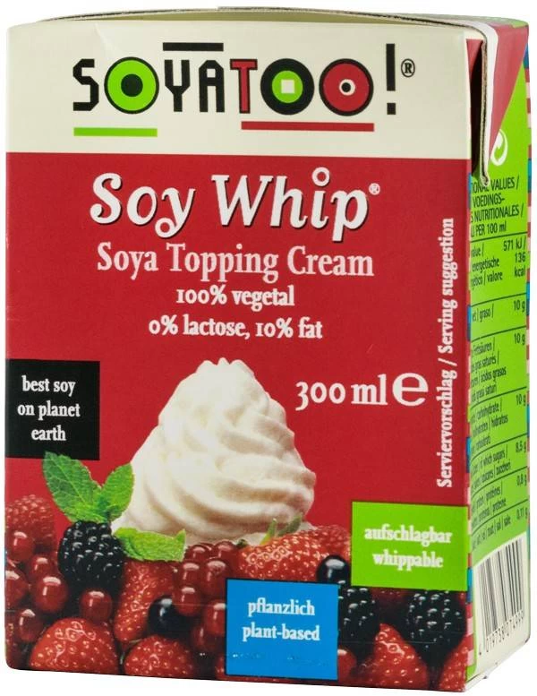 Frisca de soia 10% grasime, 300ml - soyatoo