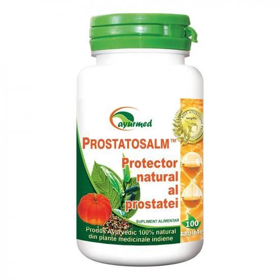 Prostatosalm, 100tbs si 50tbs - ayurmed 50 tablete