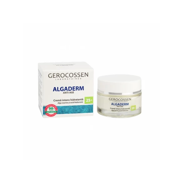 Algaderm anti-age crema intens hidratanta 25+, 50ml - gerocossen