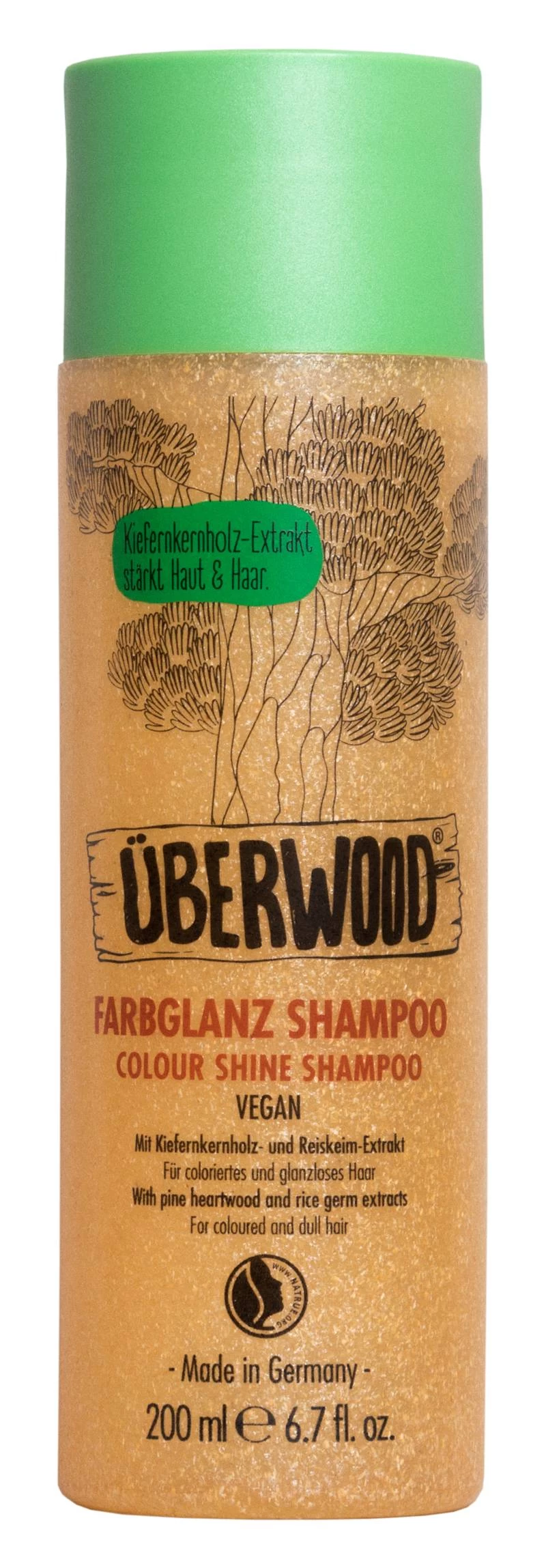Sampon pentru par vopsit, colour shine, 200ml - uberwood
