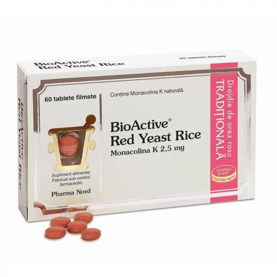 Bio Active Red Yeast Rice, 60tbs - Pharma Nord