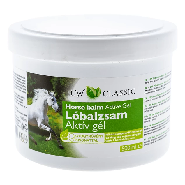 Balsam activ puterea calului, 500ml - herbavit