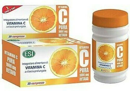 Vitamina c pura 1000mg, 30cps - esitalia