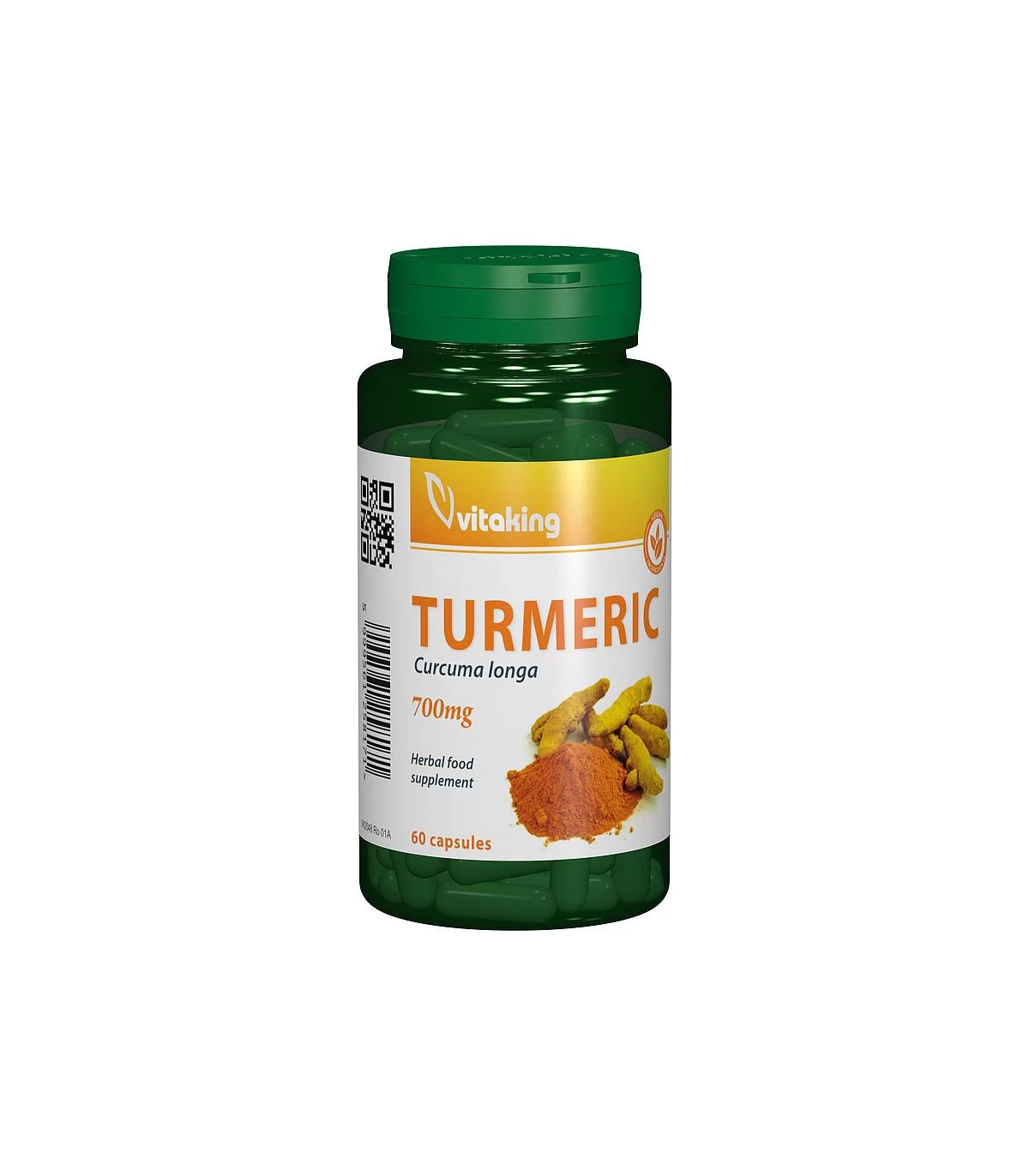 Turmeric, curcuma, 700mg, 60cps - vitaking