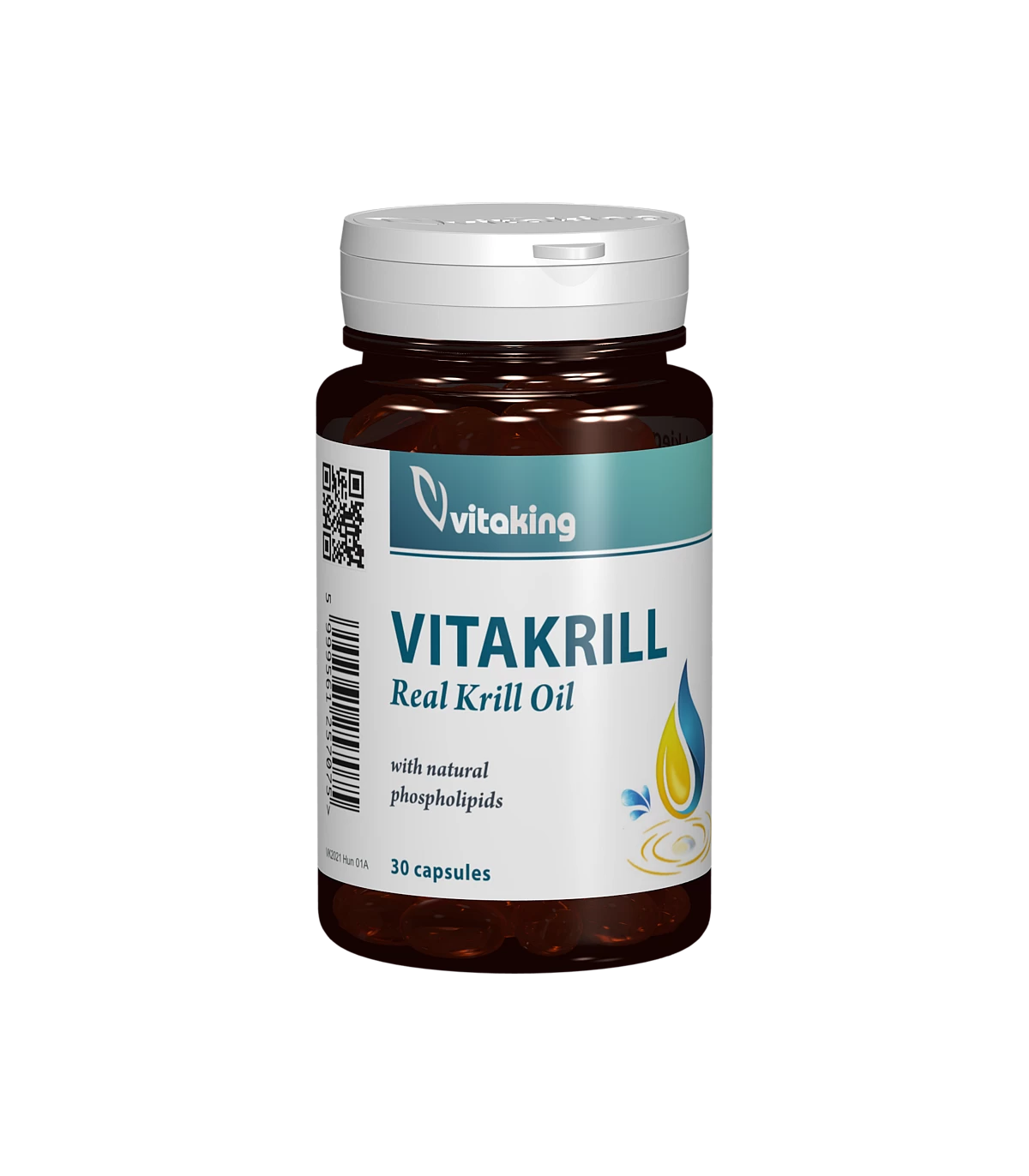 Ulei VitaKrill 500mg, 30cps - Vitaking