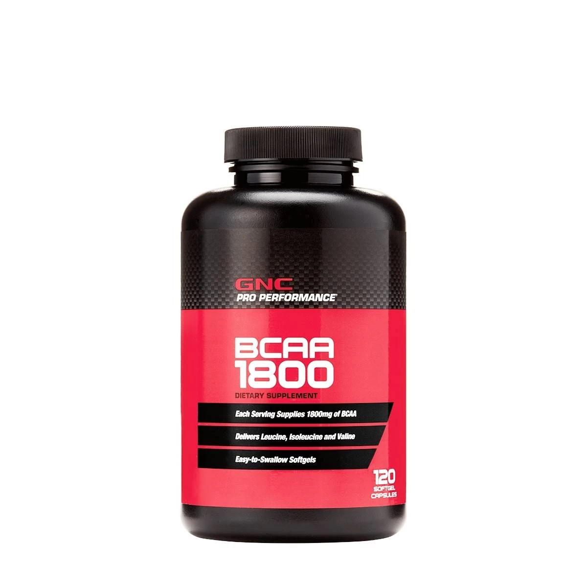 Bcaa 1800, aminoacizi bcaa, 120cps - gnc pro performance