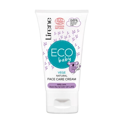 Lirene Eco Baby Crema de fata naturala pentru copii, eco-bio, 50ml - lirene