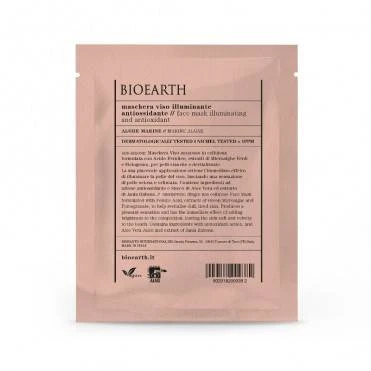 Masca pentru ten iluminatoare antioxidanta cu alge, 15ml - Bioearth