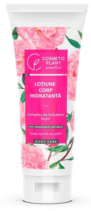 Lotiune corp hidratanta cu complex de hidratare si bujor 200ml - cosmetic plant