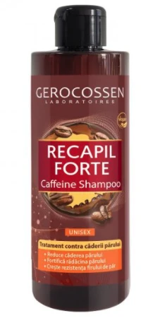 Sampon unisex cu cafeina Recapil Forte, 400ml - Gerocossen