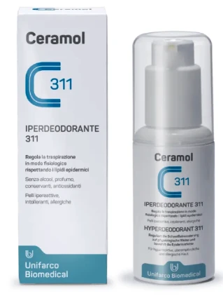 Deodorant hipoalergenic fara parfum, 75ml - ceramol